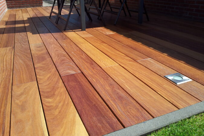 Cumaru vlonderplank 21mm